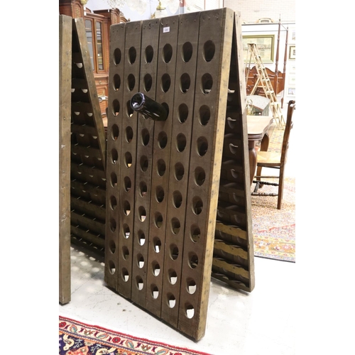 French oak champagne A frame riddling 3084c1