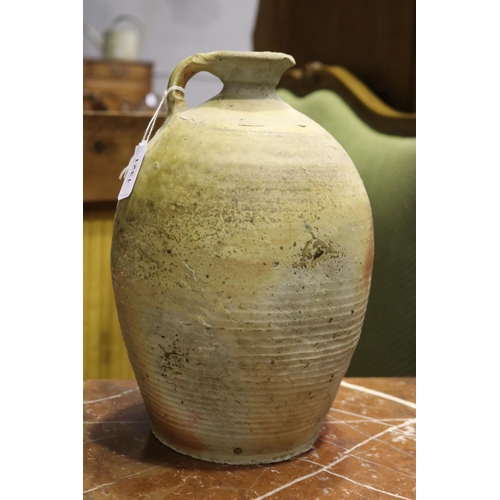 French stoneware jug, approx 30cm H