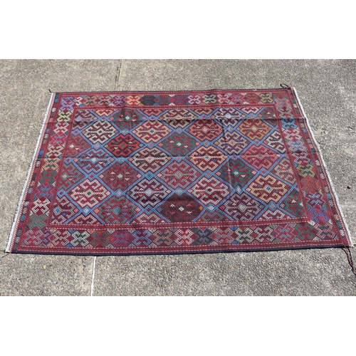 Persian Sumak wool carpet approx 308517