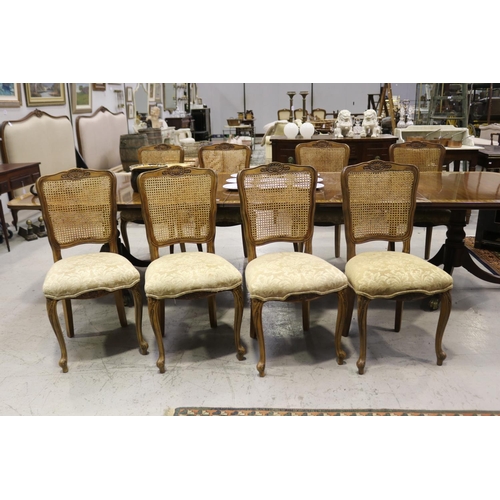 Set of French Louis XV style chairs,