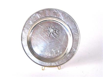 Art Nouveau sterling silver tray 4da23