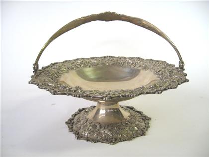 Sterling silver fruit compote    s.