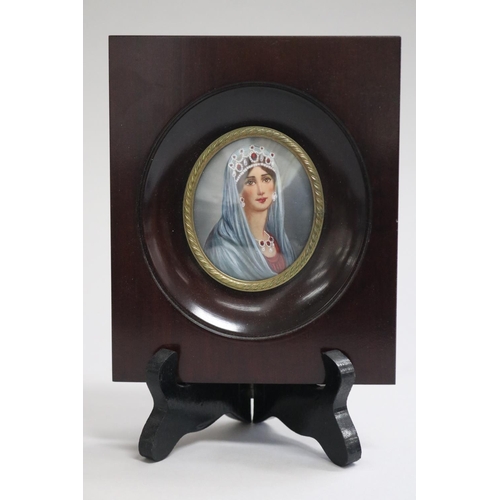 French oval portrait miniature 3085b4