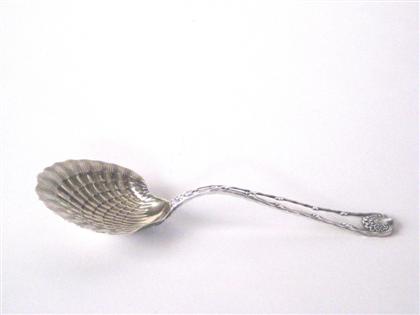 Sterling silver serving spoon  4da2c