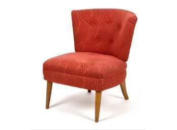 A mid-century red cotton terry