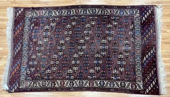 A quality vintage Bokara area rug