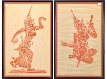 Two Southeast Asian prints impressions 305f64