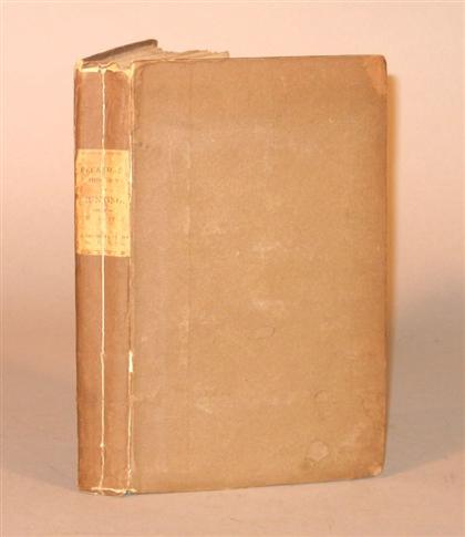 1 vol.  Beckford, William [i.e.