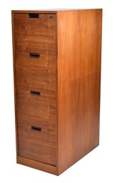 Contemporary Honeywell teak veneered