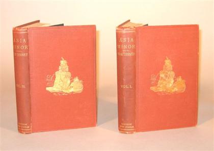 2 vols Van Lennep Henry John  4d672