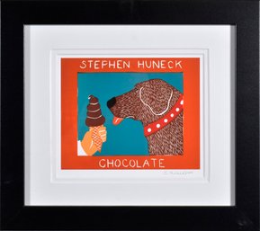 Stephen Huneck print “Chocolate”