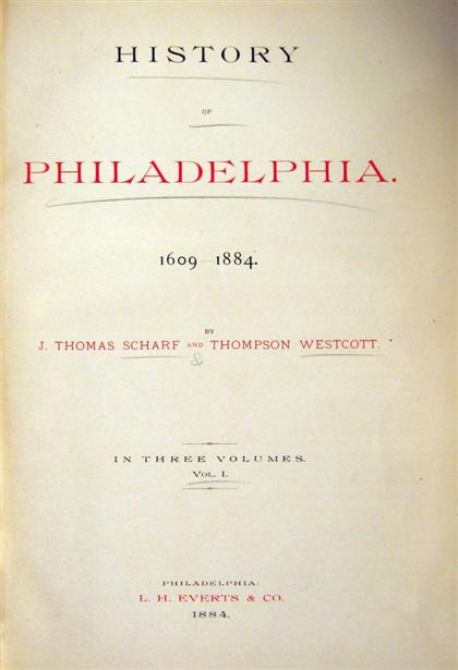 3 vols Scharf J Thomas Westcott  4d686