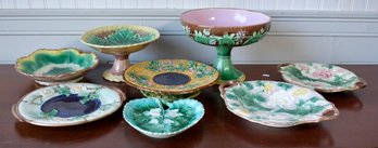 A group of eight vintage and antique