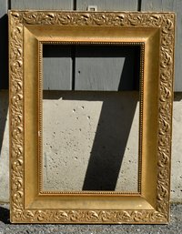 Antique gilt, gesso and wood frame,