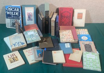 Over 30 antique and vintage books,