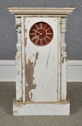 Mantle clock made from repurposed antique