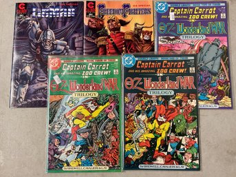 Five Wizard of Oz related comic books,