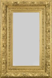 Antique gilt, gessoed and wood frame,