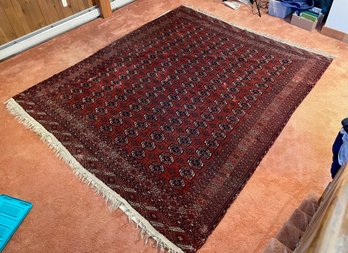 A 1950 s room size Bokara rug  30641d