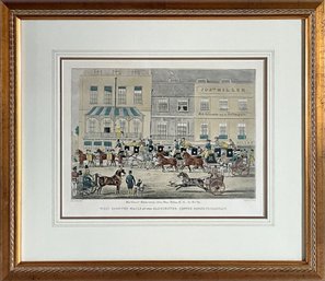 Framed lithograph print of West 3064ad