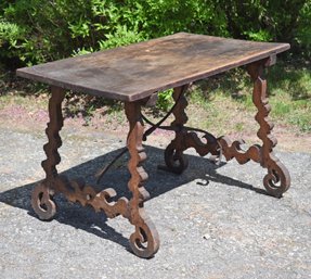 Late 17th C. Spanish, walnut table