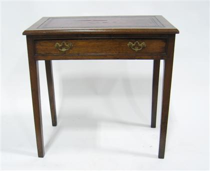 George III mahogany side table 4d734