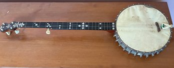 An A C Fairbanks Boston MA banjo 306828
