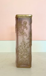Early 20th C cameo art glass vase 306861