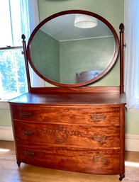 Ca. 1900-1920 mahogany three drawer