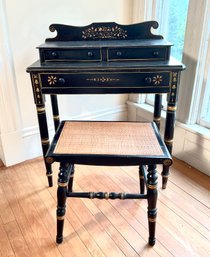 A 19th C deck top pine wash stand  306888