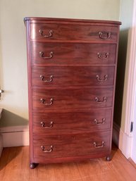 Ca. 1900-1920 mahogany chest with