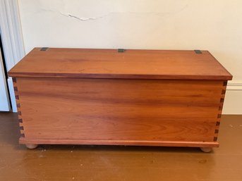 A modern bench made pine box in 306908