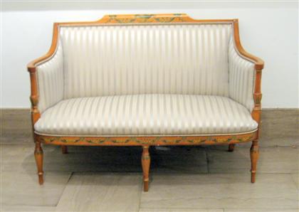 Sheraton style painted satinwood 4d761