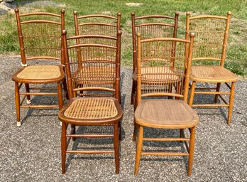 An assembled set of antique maple 306a23