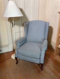 A vintage small size wing chair,