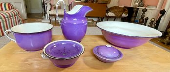 Vintage purple ceramic chamber 306a83