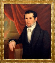 Ca. 1840 oil on canvas, portrait