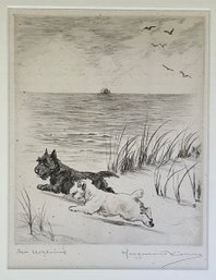 A Marguerite Kirmse (1885-1954) etching