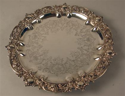 Victorian sterling silver footed