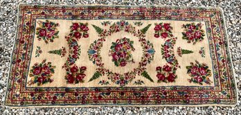 An antique Oriental scatter rug  306b76