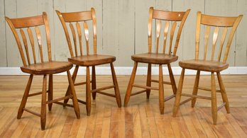 Set of four maple thumb back Windsor 306b79