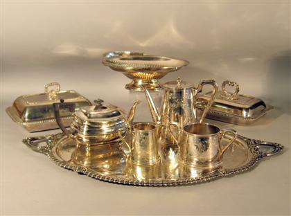 Assorted Old Sheffield silver plate 4d78e