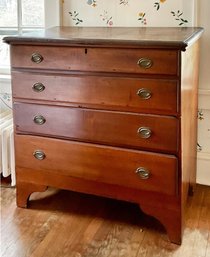 A ca 1820 New England two drawer 306b9b