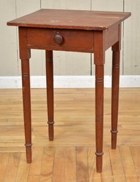 An antique one drawer cottage stand 306bd7