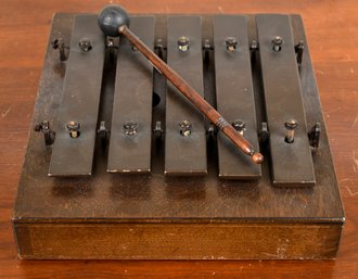 A vintage J.C. Deagan labeled xylophone.