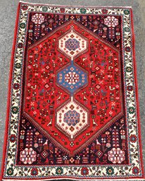 A vintage Oriental scatter rug 306c2a