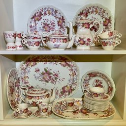 A partial set of Copeland Spode s 306c36