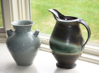 A Simon Pearce celadon glazed pottery 306cae