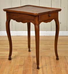 A 19th C. French country walnut