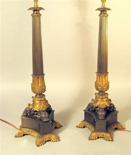 Pair of Louis Philippe style gilt